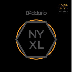 D'Addario NYXL1059 Nickel Wound 7-String Electric Guitar Strings - Regular Light - 10-59