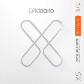 D'Addario XS Acoustic Phosphor Bronze - Extra Light - 10-47 (XSAPB1047)