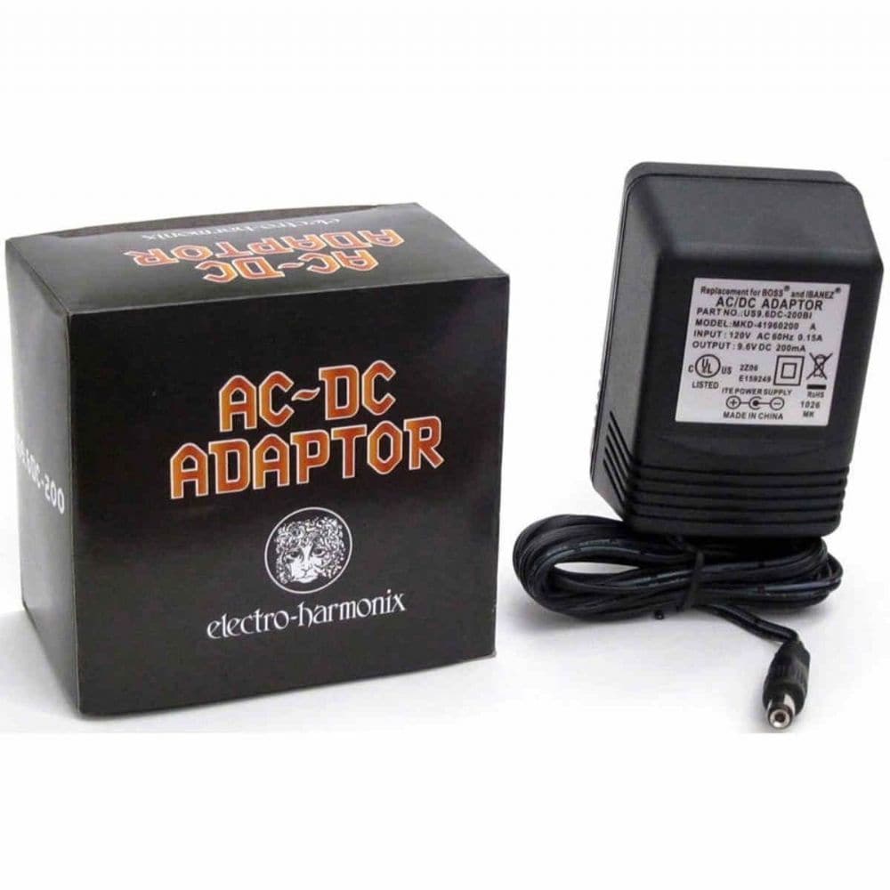 Electro-Harmonix 9.6V AC - DC Adaptor 9 Volt Power Supply