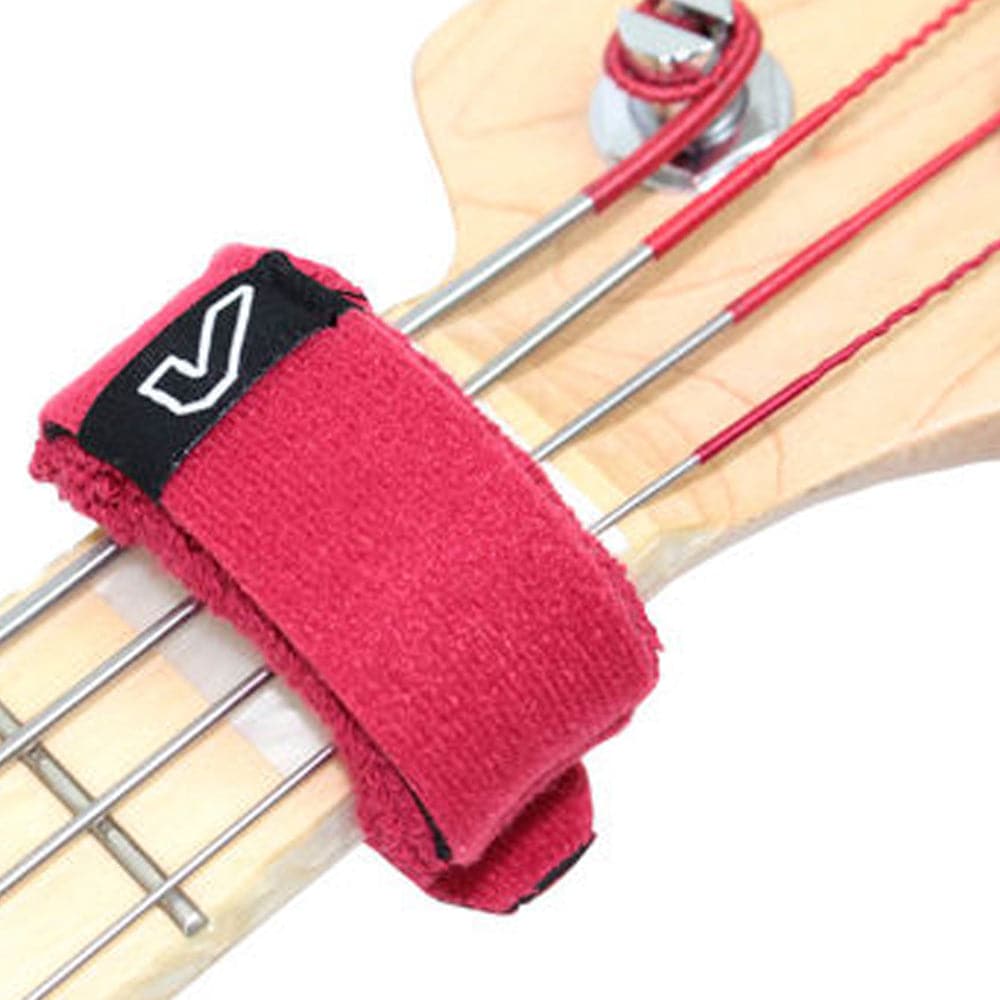 Gruv Gear FretWrap String Muter - Small for 6 String Guitar - Red