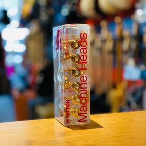 Gotoh SG301 Machine Heads 18:1 Ratio - 3 a side - Gold