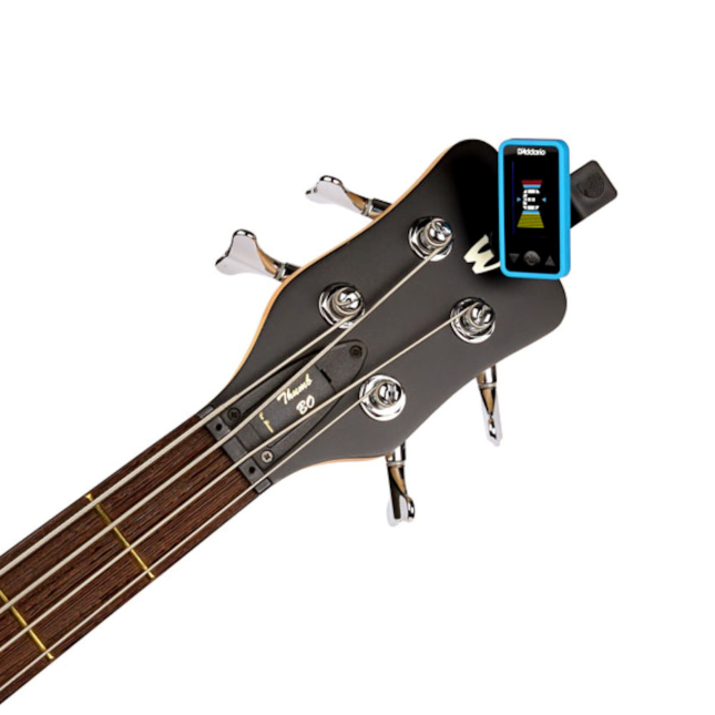 D'Addario CT-17 Eclipse Clip On Chromatic Guitar Tuner - Blue