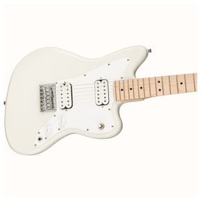 Squier Mini Jazzmaster HH - Olympic White - Maple Fingerboard