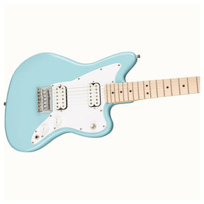 Squier Mini Jazzmaster HH - Daphne Blue - Maple Fingerboard