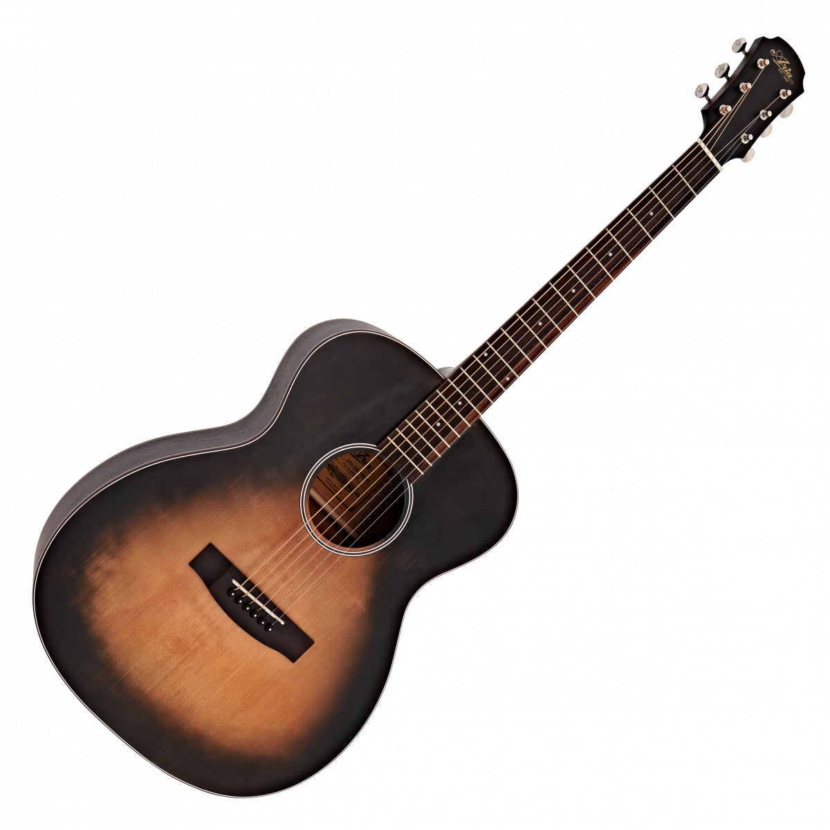 Aria 101DP Delta Player Orchestra Acoustic Guitar - Muddy Brown