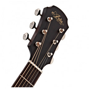 Aria 101DP Delta Player Orchestra Acoustic Guitar - Muddy Brown