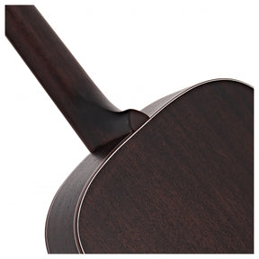 Aria 101DP Delta Player Orchestra Acoustic Guitar - Muddy Brown