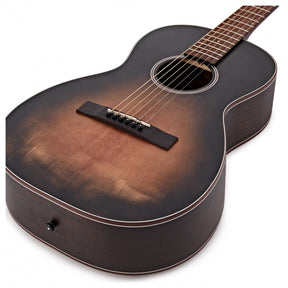 Aria 131DP Delta Player Parlour Acoustic Guitar - Muddy Brown