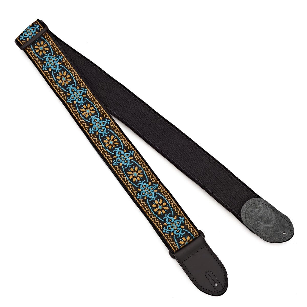 Gretsch Premium Woven Guitar Strap - Blue & Orange