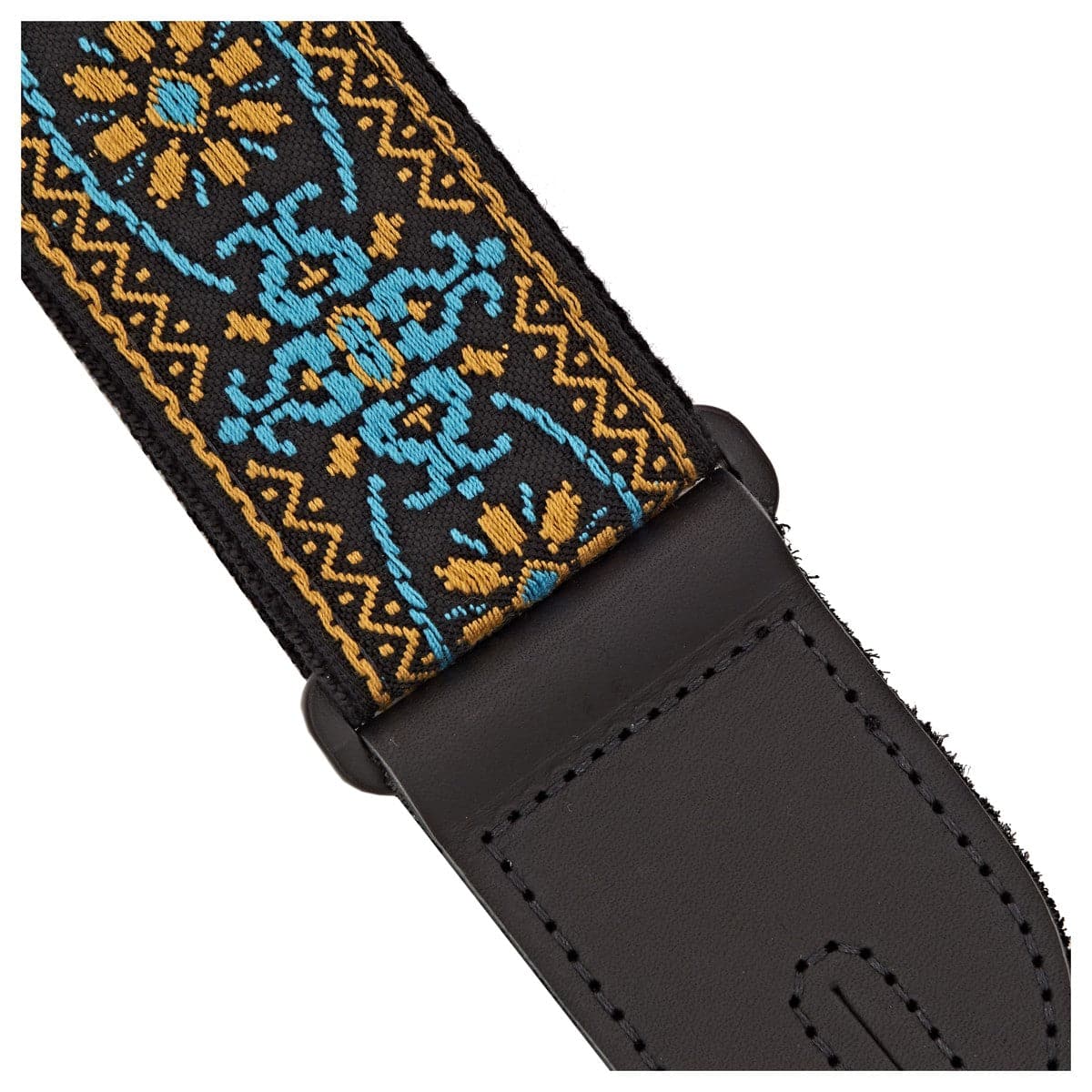 Gretsch Premium Woven Guitar Strap - Blue & Orange