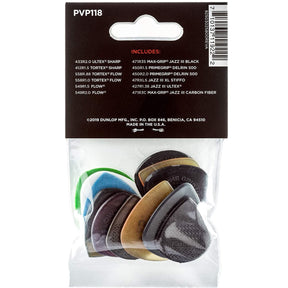 Jim Dunlop PVP118 'Shred' Plectrum Variety Pack - 12 Pack