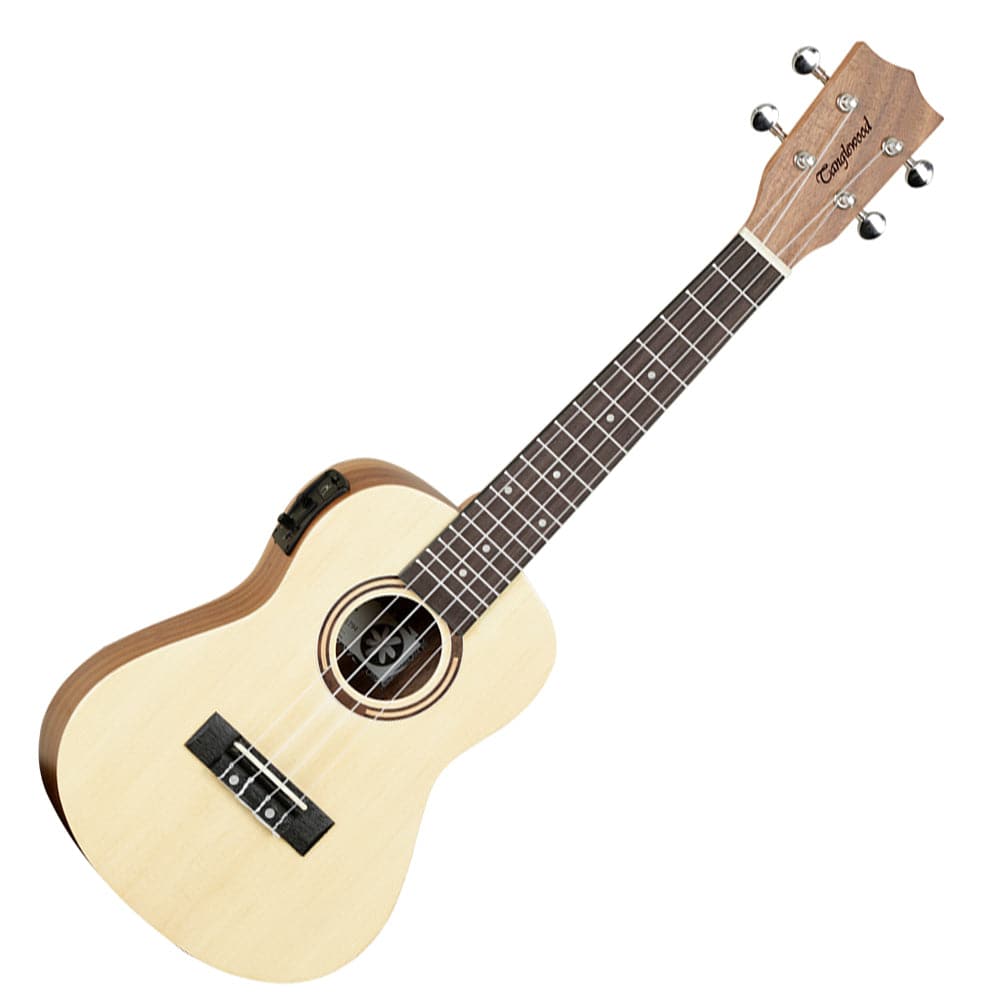 Tanglewood TWT9-E Tiare Concert Electro Ukulele - Flame Mahogany + Gig Bag